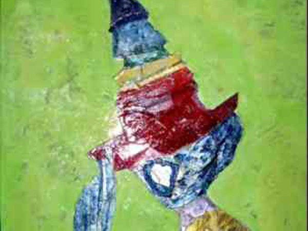  Quadri Pop Art di Carla Bertoli - Seven Hats - Mixed Technique 60x80 - 2009